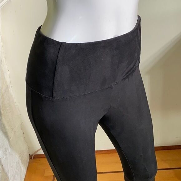 David Lerner Elliot Faux Suede Leggings - Picture 2 of 8